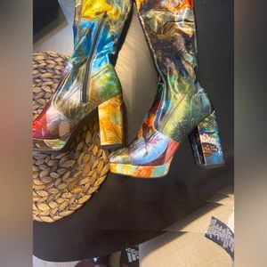 Dolls Kill DaVinci's thigh high boots